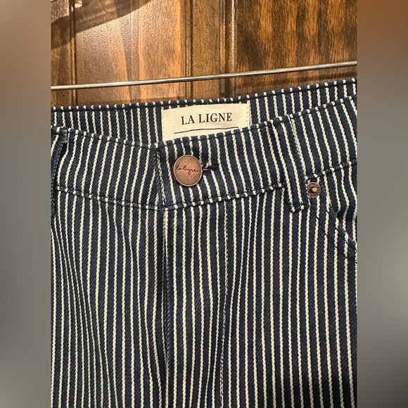 La Ligne Isadora High Rise Wide-Leg Jean - Picture 3 of 14